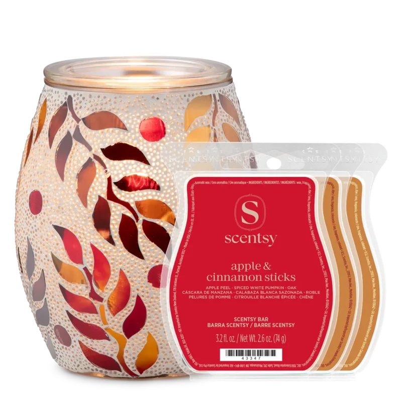 Canopy of Color Warmer + 3 Scentsy Bars