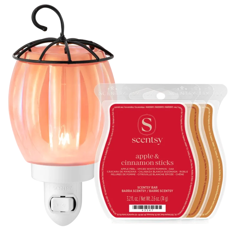 Petite Pumpkin Mini Warmer + 3 Scentsy Bars