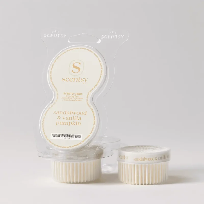 Sandalwood & Vanilla Pumpkin Scentsy Pod Twin Pack